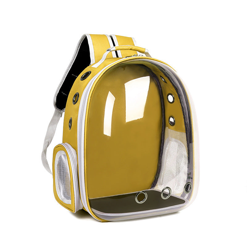 Tote für Haustiere – transparenter Rucksack mit Platz – Bild 12 | LuxeStyle