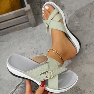 Damen Sandalen mit dickem Absatz und Zehennah – Bild 2 | LuxeStyle