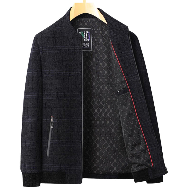Freizeitjacke mit Stehkragen für Herren
