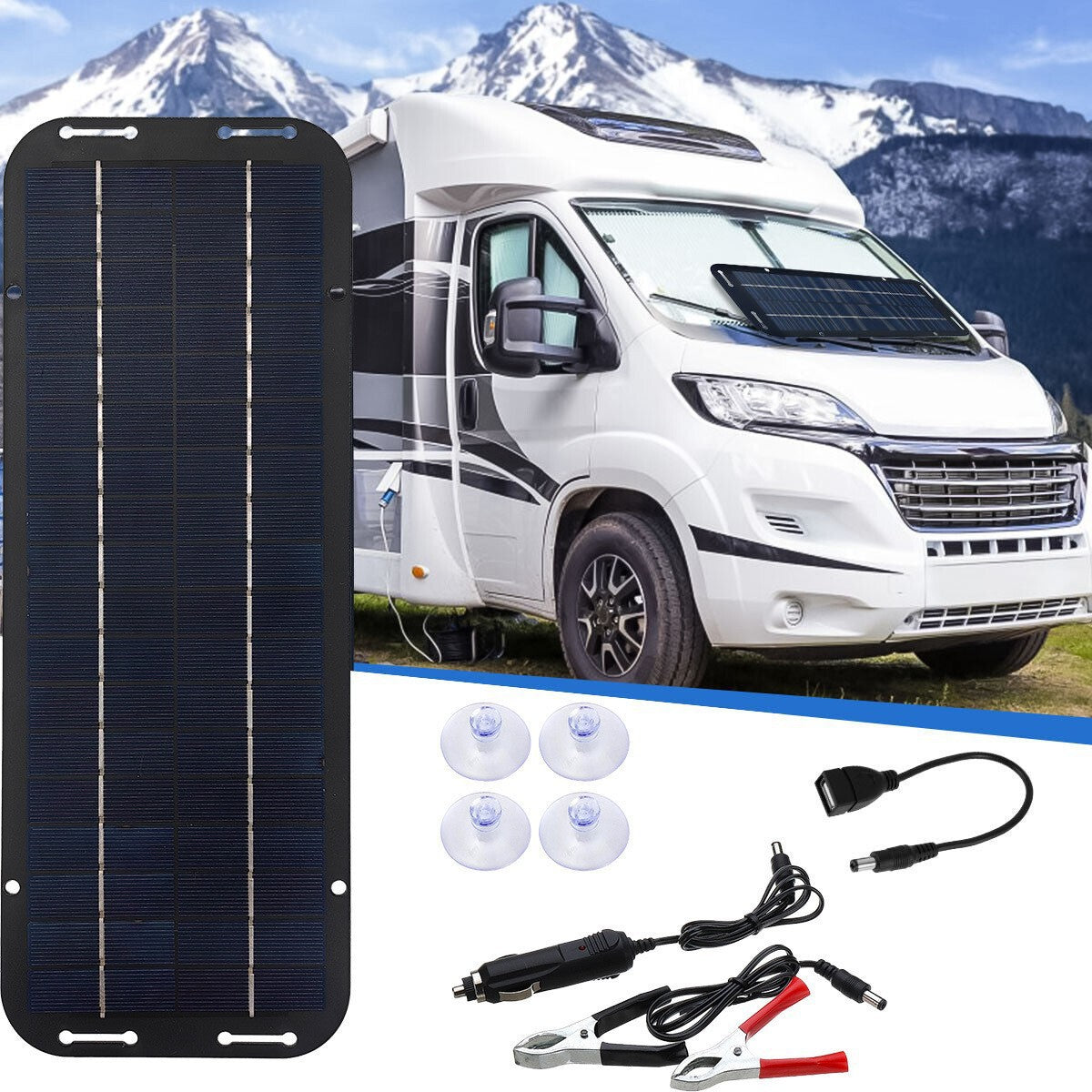Solar Photovoltaik Panel 6W Ladegerät