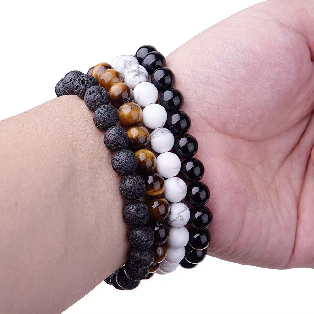 Armband-Set aus Naturstein – Bild 5 | LuxeStyle