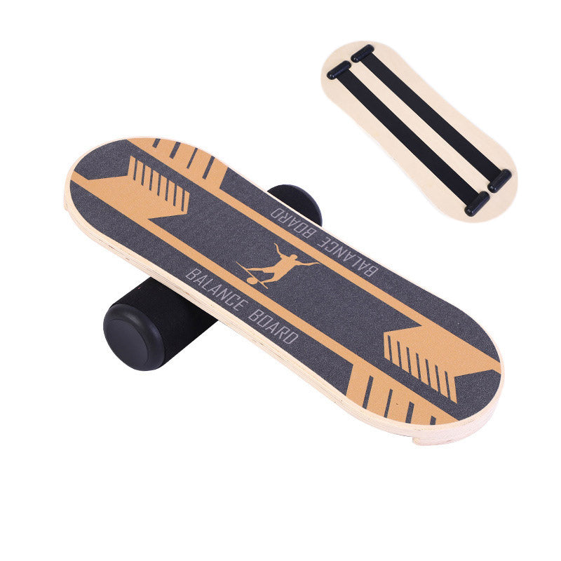 Non-Slip Yoga Balance Board aus Holz – Bild 6 | LuxeStyle