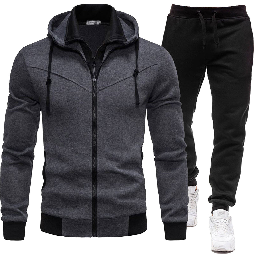 Sportlicher Patchwork-Trainingsanzug für Damen