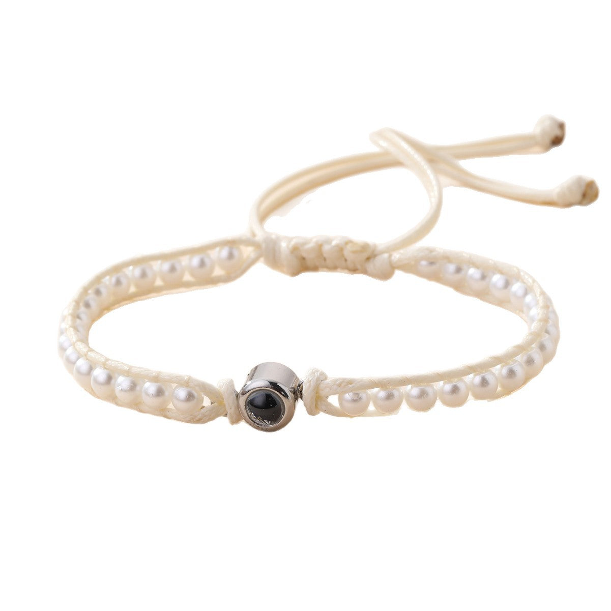 Perlenarmband mit Gravur
