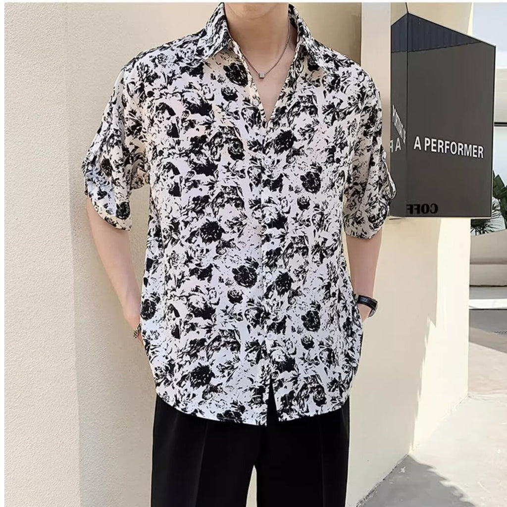 Freizeitshirt mit Blumenmuster – Bild 4 | LuxeStyle