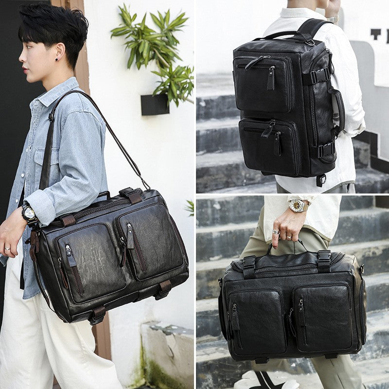 Multifunktionaler Reiserucksack Business-Casual für Herren – Bild 3 | LuxeStyle