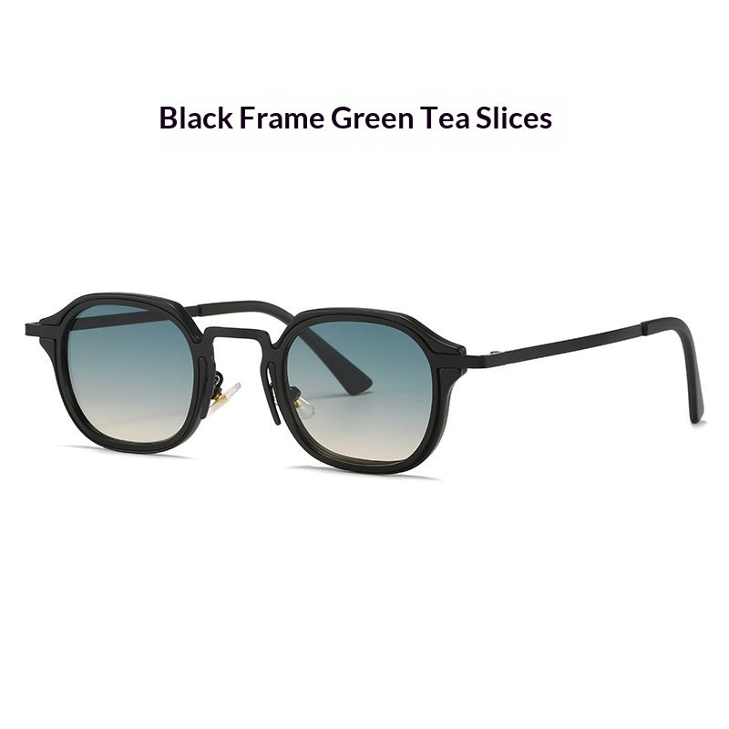 Retro-Sonnenbrille mit runden Gläsern