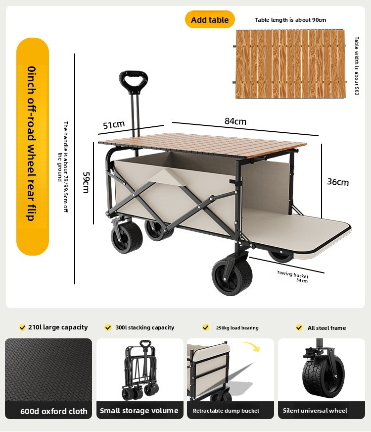 Faltbares Campingwagen