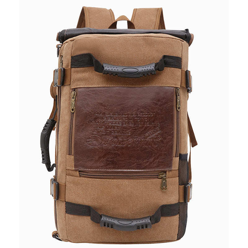 Canvas Rucksack für Reisen und Laptop – Bild 4 | LuxeStyle