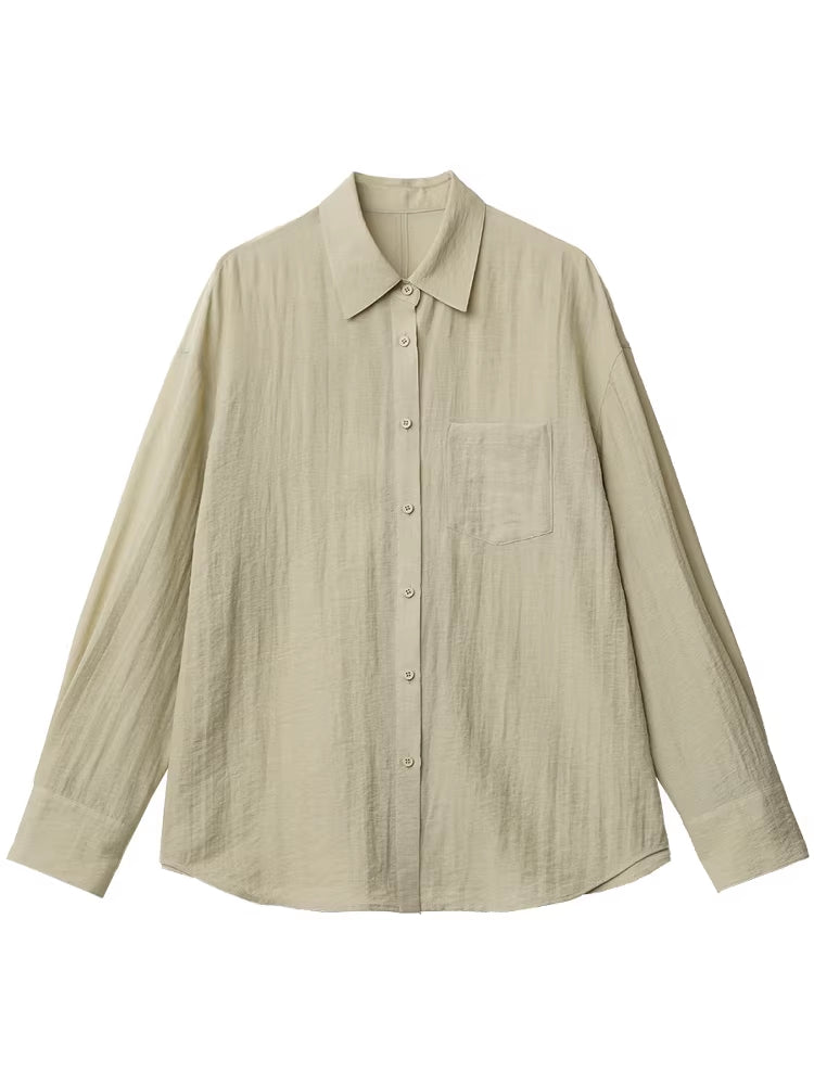 Loose-Fit Damenshirt mit Rücken-Cut-out – Bild 3 | LuxeStyle