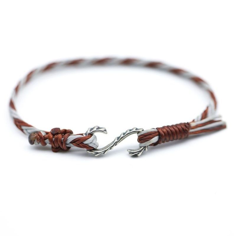 Geflochtenes Armband mit Kordel-Design – Bild 3 | LuxeStyle