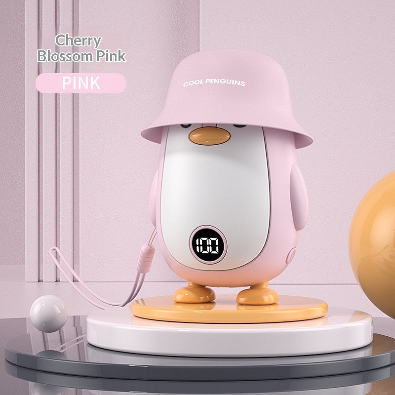 Pinguin Mini-Handwärmer & Powerbank