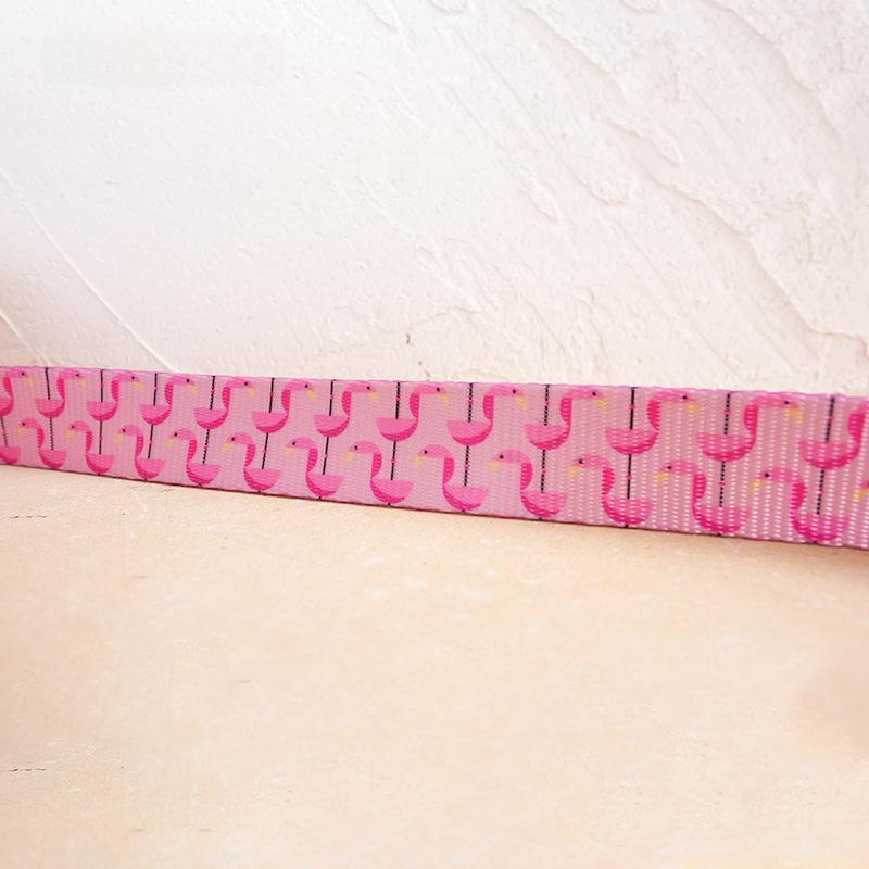 Flamingo Nylon Halsband für Hunde | LuxeStyle