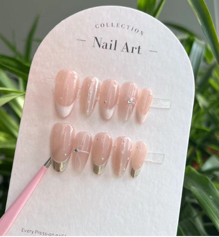 French Cherry Manicure Press-On Nägel – Bild 6 | LuxeStyle