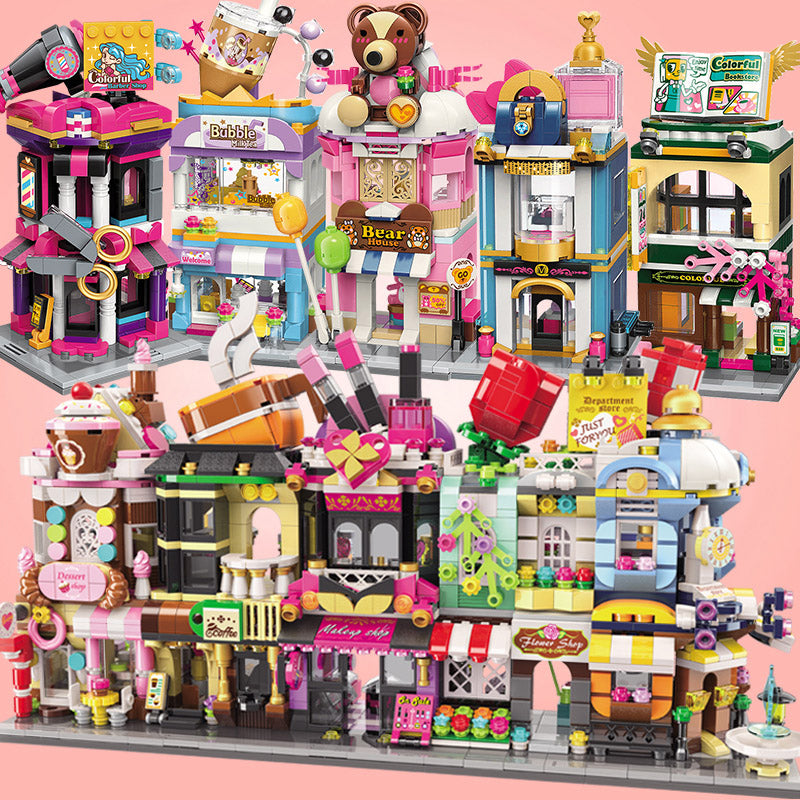 Buntes Puzzle-Modell Dessert-Haus – Bild 20 | LuxeStyle