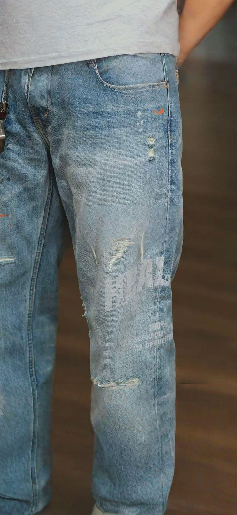 Gerade Herren-Hosen ohne Stretch