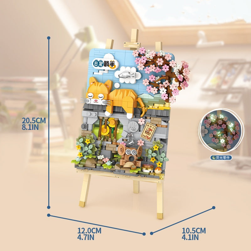 3D-Bilderrahmen Bausteine für Kinder – Bild 2 | LuxeStyle