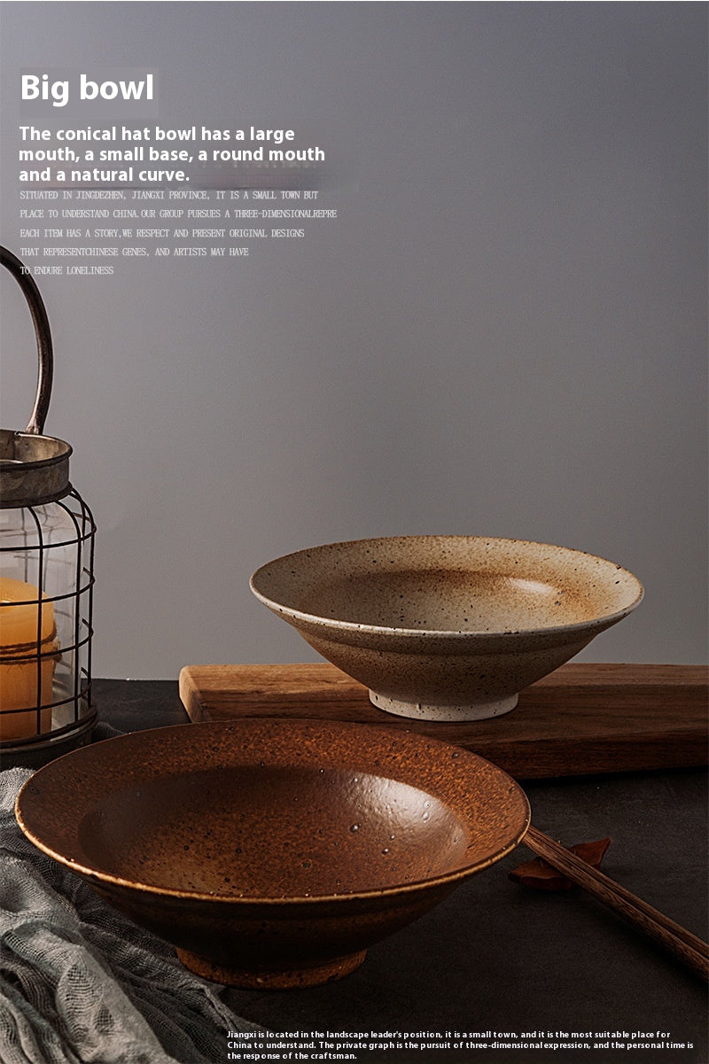 Bambus-Stil Keramikschale in Regenhut-Form – Bild 8 | LuxeStyle