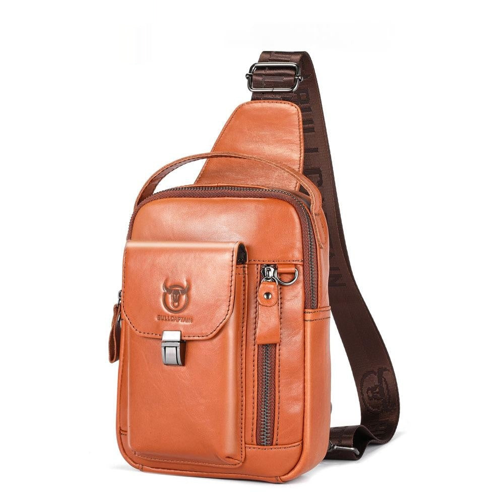 Leder Schultertasche