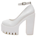 Wasserdichte Plateau Sandalen mit hohem Absatz – Bild 7 | LuxeStyle