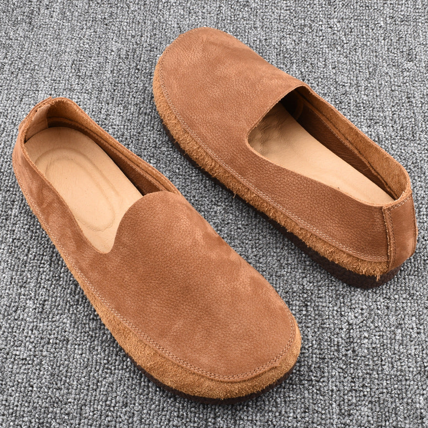 Leichte Leder-Loafer mit weicher Sohle – Bild 3 | LuxeStyle