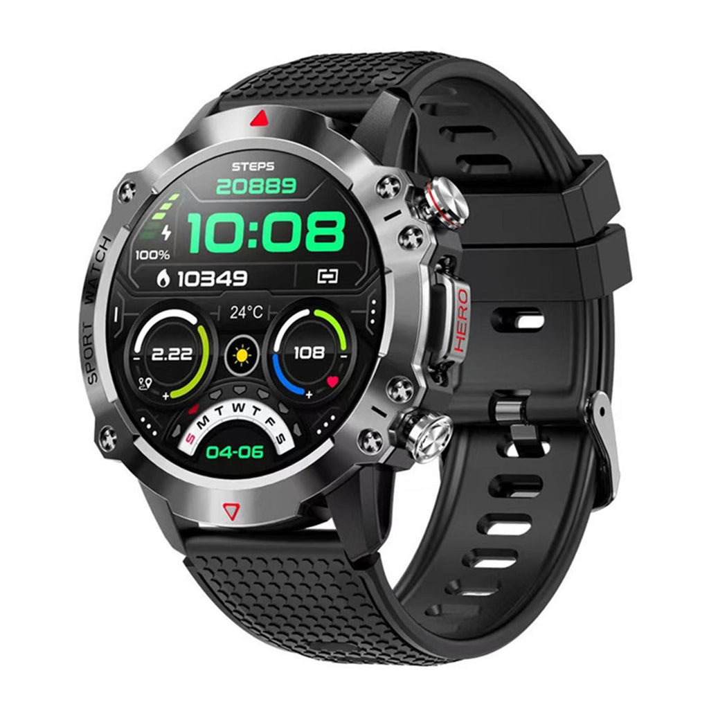 Outdoor Smartwatch mit Herzfrequenz- und Blutdruckmessung