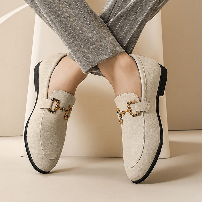 Britische Casual-Lederschuhe mit Metallschnalle – Bild 2 | LuxeStyle