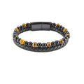 Mehrschichtiges Lederarmband für Herren – Bild 2 | LuxeStyle