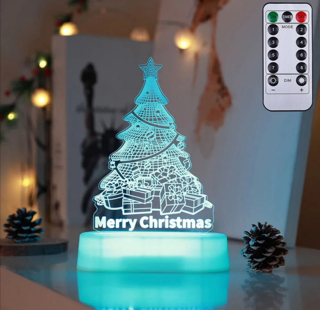 3D Weihnachtslampe