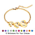 Gravierbares Armband mit Herzanhänger