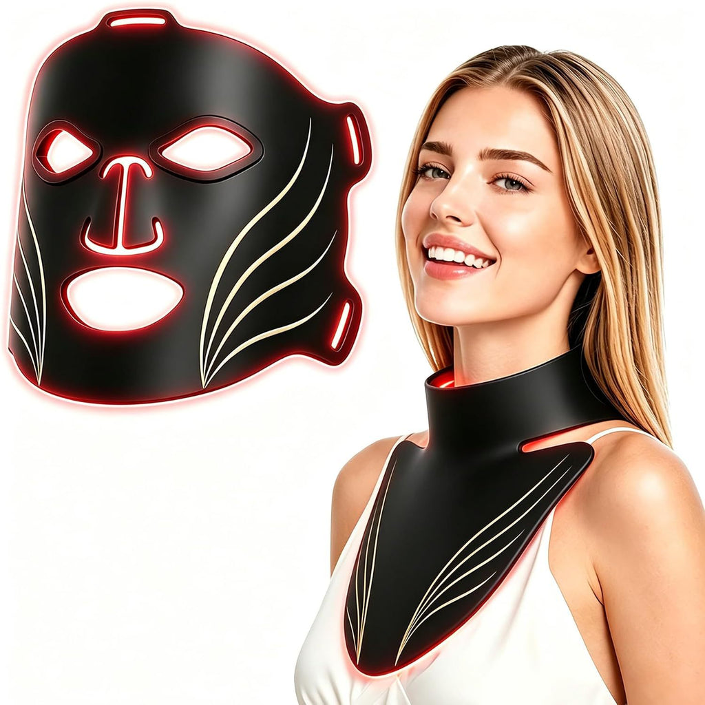 Gesichtsmaske mit LED