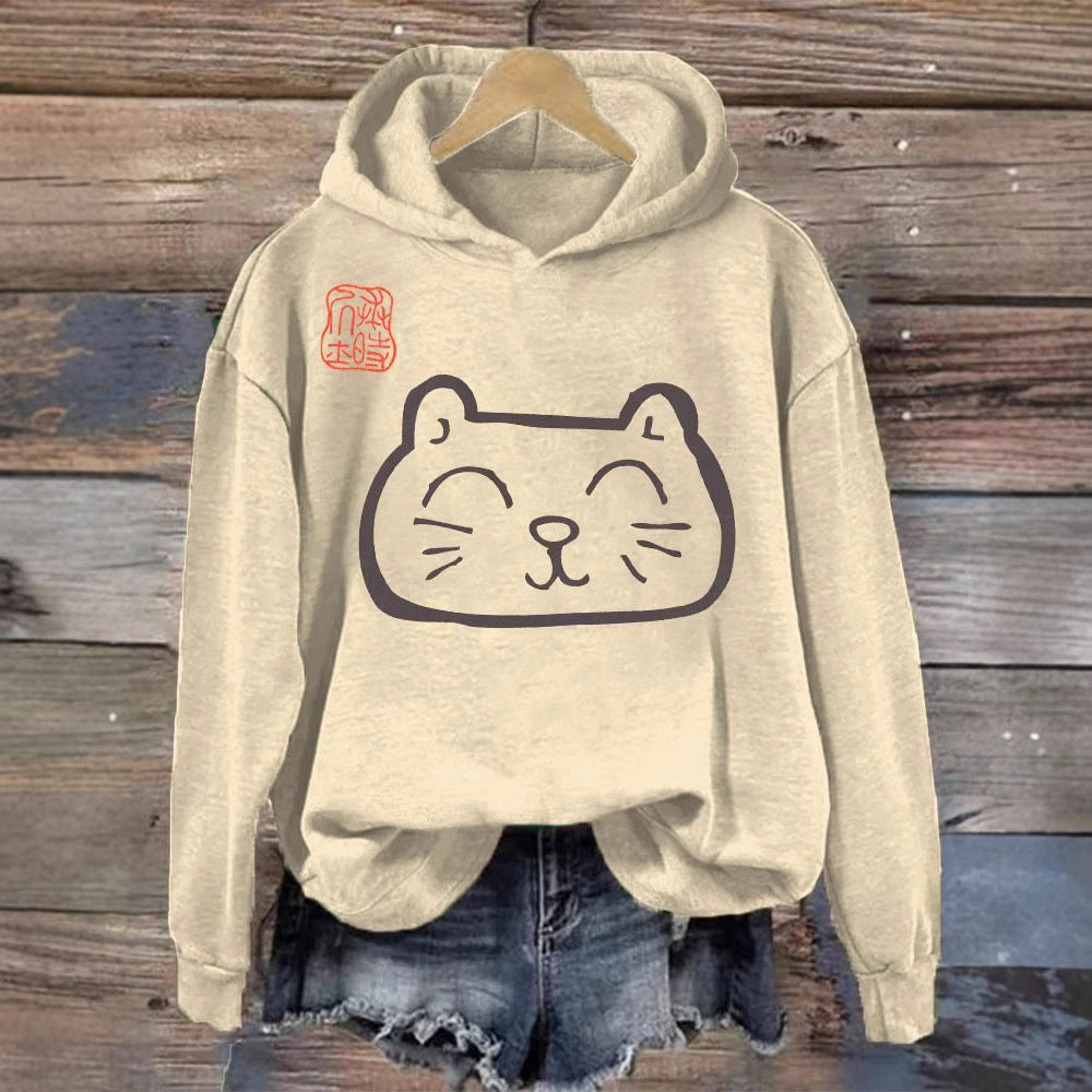 3D Digital-bedrucktes Sweatshirt für Damen – Bild 9 | LuxeStyle