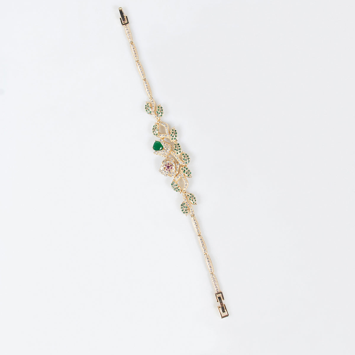 Funkelndes Blumen-Armband für Damen – Bild 2 | LuxeStyle