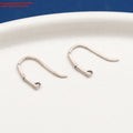 Ohrringe 'Blatt & Bambus' aus S925 Silber