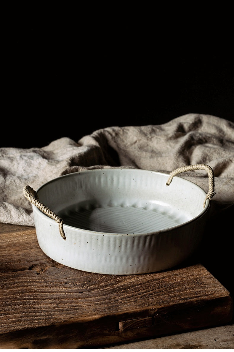 Keramik-Servierplatte im japanischen Stil – Bild 4 | LuxeStyle