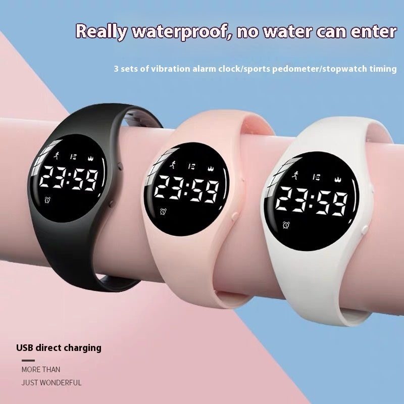 Wasserdichte Vibrations-Sportuhr für Schüler – Bild 8 | LuxeStyle