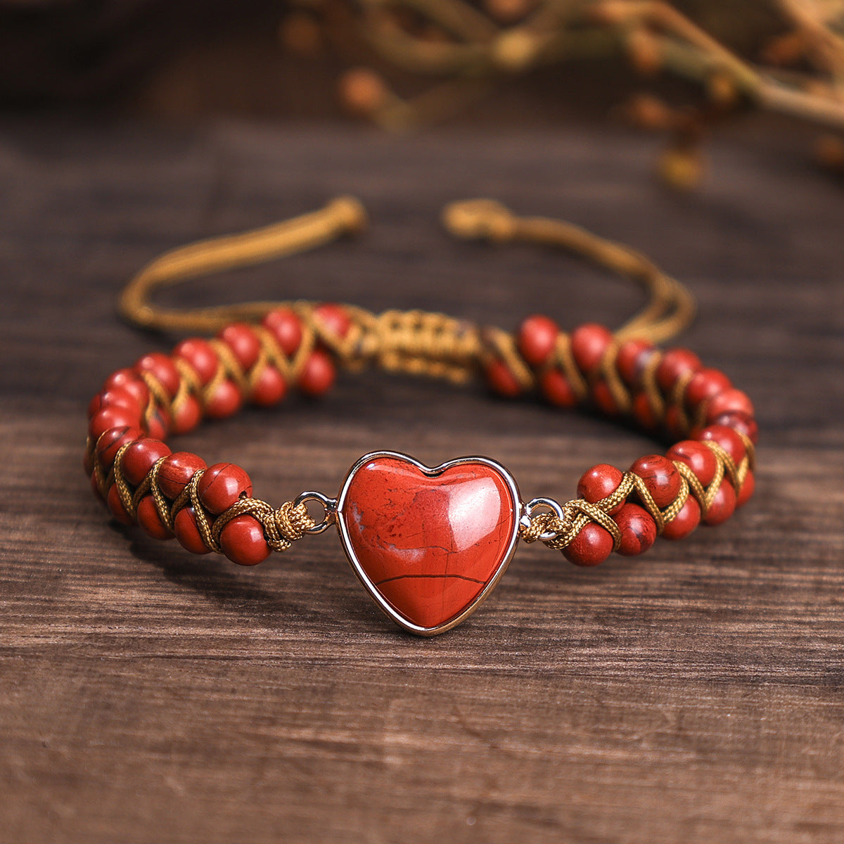 Doppelreihiges Armband mit Lapislazuli | LuxeStyle