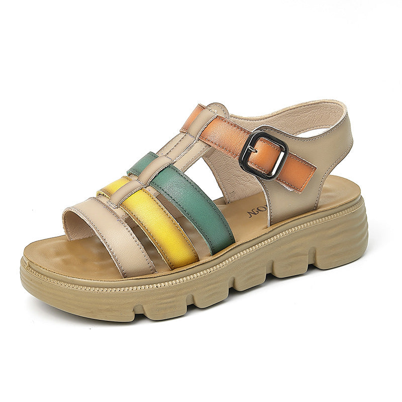 Damen Sandalen mit weicher Sohle – Bild 8 | LuxeStyle
