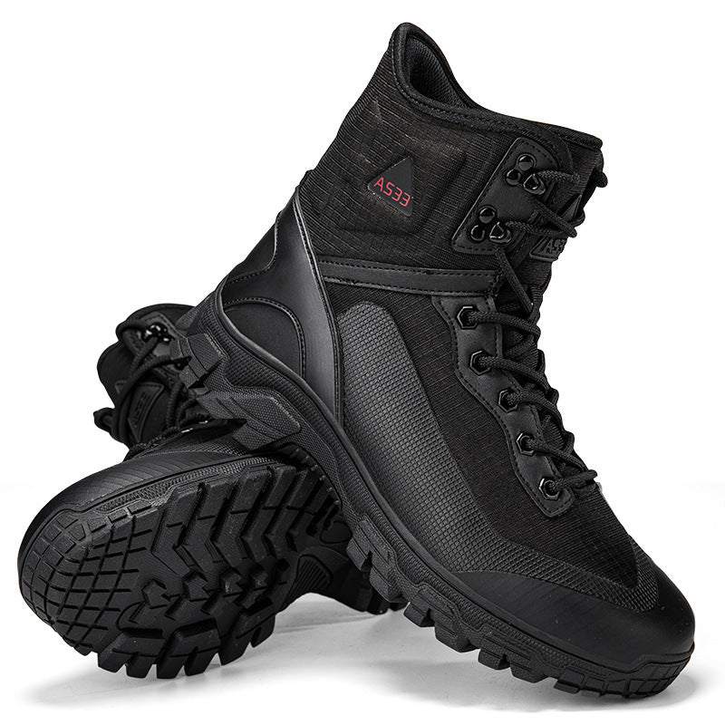 Taktische Mid-Cut-Stiefel mit Gummisohle – Bild 13 | LuxeStyle