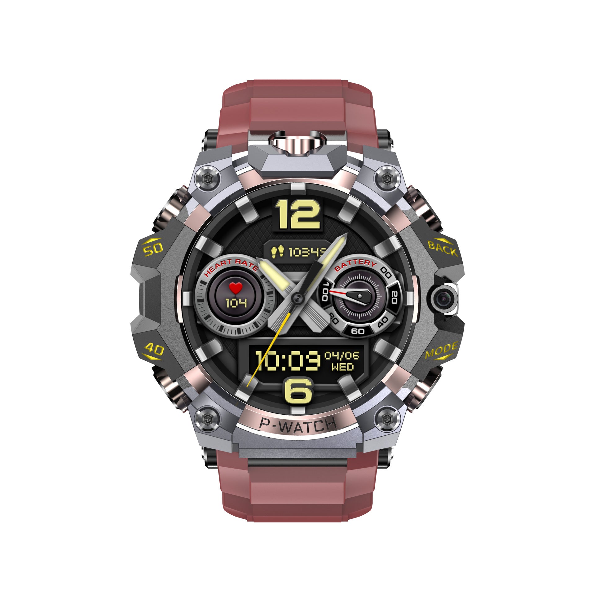 Wasserdichte Smartwatch mit HD Dual-Kamera