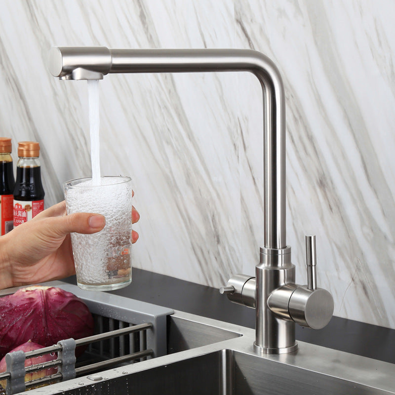 Küchen-Wasserfilter mit Drei-in-Eins-Armatur | LuxeStyle