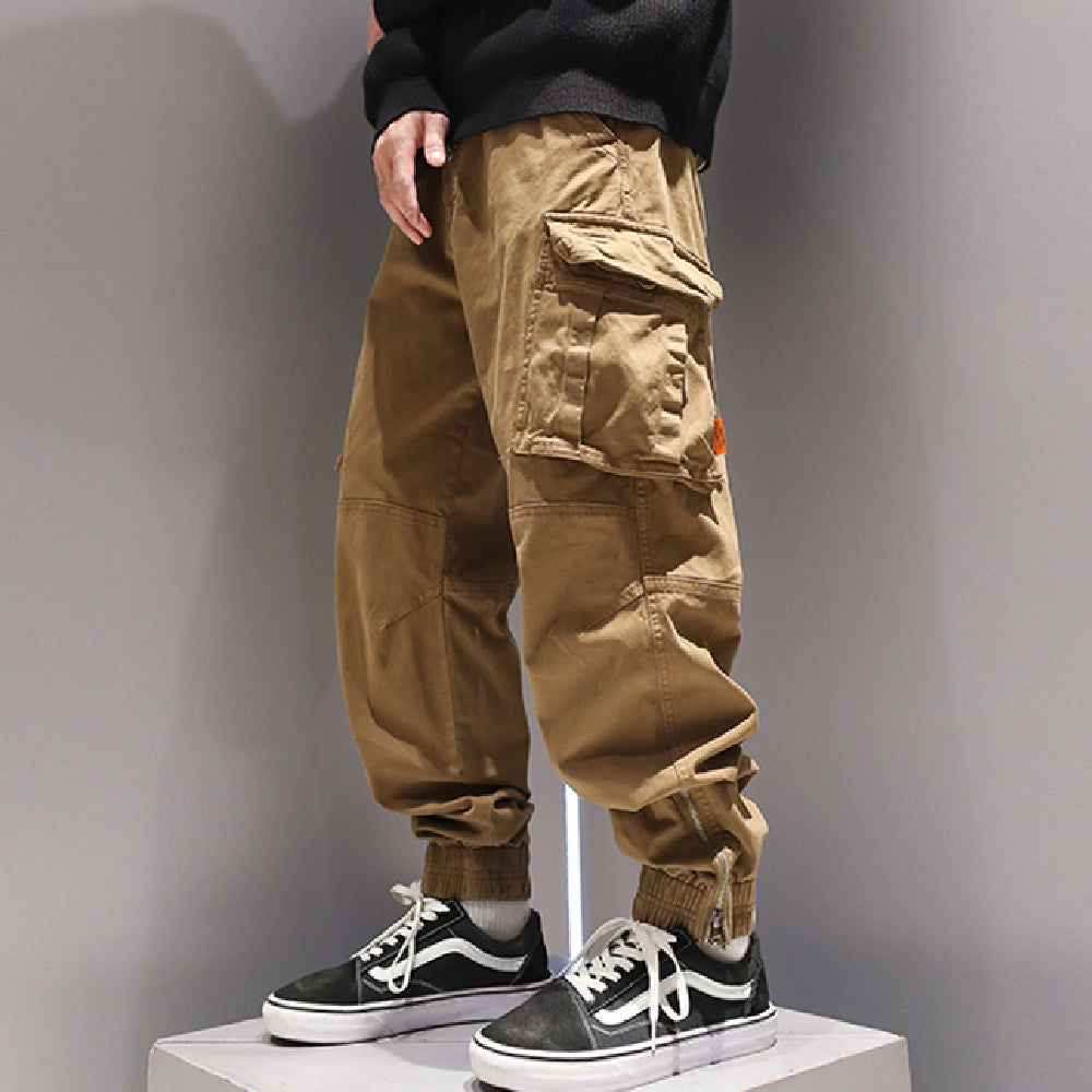 Casual Hosen mit Zipper-Design