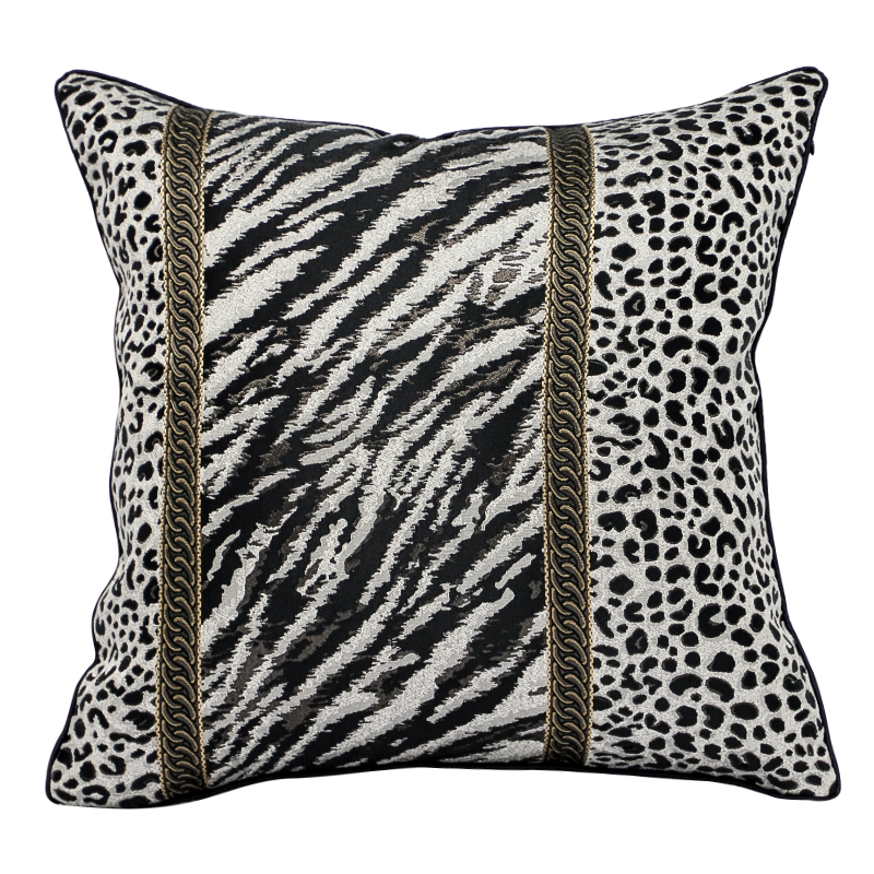 Leopard-Tiger Kissenbezug für Sofa
