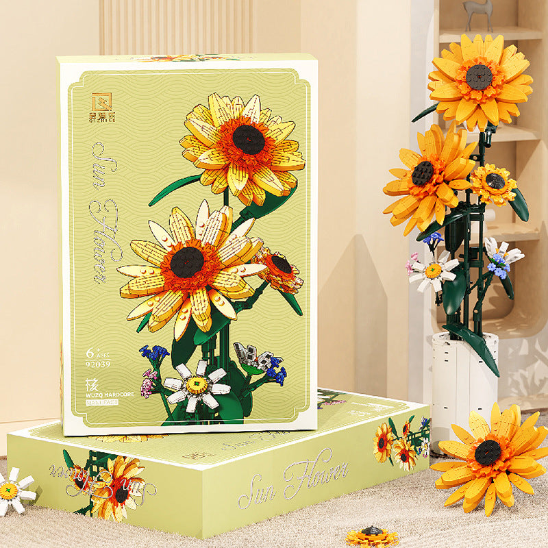 Sonnenblumen-Bausteine zum Zusammenbauen – Bild 5 | LuxeStyle