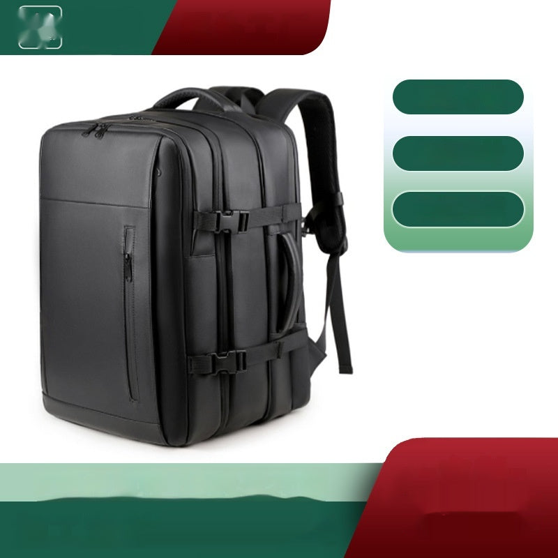 Grosser Rucksack mit wasserdichtem Innenfutter – Bild 5 | LuxeStyle