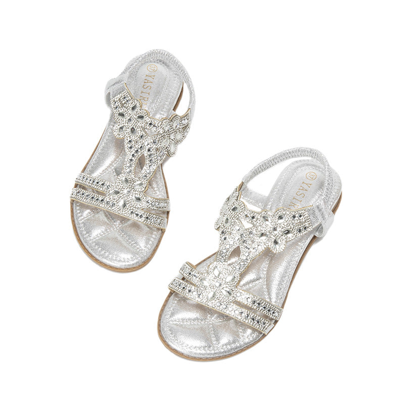 Keile-Sandalen mit Blumen-Design – Bild 12 | LuxeStyle