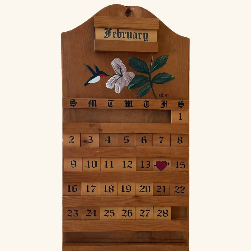 Wandkalender aus Holz – Bild 5 | LuxeStyle