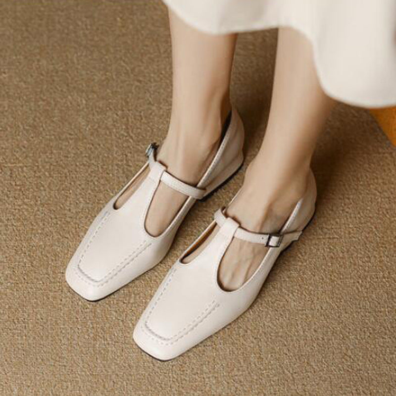 Mary Jane Schuhe mit Chunky Absatz
