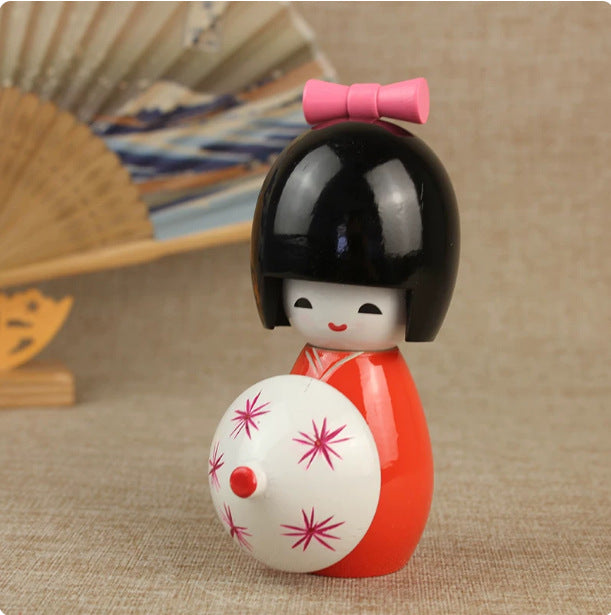 Kimono Puppe für Sushi Restaurant Deko