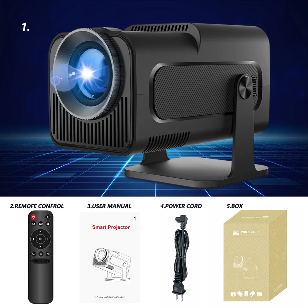 4K Smart Mini Beamer mit WLAN